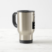 Voyage #1 Mug de café sur le toit (Devant gauche)