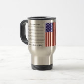 Voyage 2e Bataillon - 75e Régiment de Rangers Travel Mug (Devant gauche)
