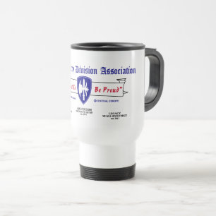 Voyage 65e Division d'infanterie Association Mug de voyag