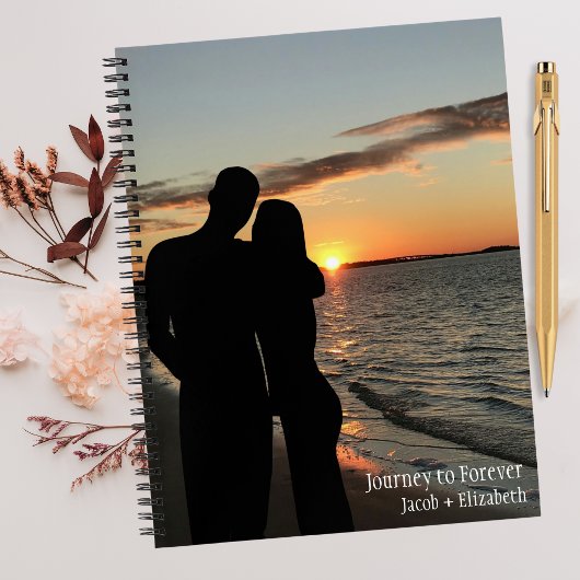 Voyage à Forever, Custom Wedding Journal Photo