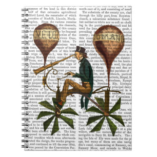 Voyage A La Lune Hot Air-ballon Notitieboek