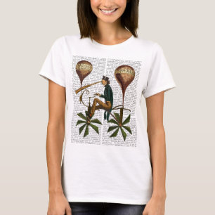 Voyage A La Lune Hot Air-ballon T-shirt