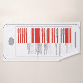 Voyage à Londres (Serviette de bain)