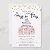 Voyage à thème Floral nuptiale Invitation (Devant)