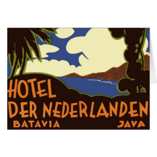 Voyage Ancien Jakarta Indonésie Hôtel Nederlanden