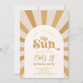 Voyage Autour De L'Invitation Soleil | Invitation  (Devant)