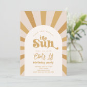 Voyage Autour De L'Invitation Soleil | Invitation  (Debout devant)