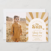 Voyage Autour De L'Invitation Soleil | Invitation  (Devant)