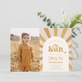 Voyage Autour De L'Invitation Soleil | Invitation  (Debout devant)