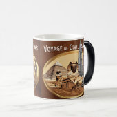 Voyage aux civilisations Mug (Devant droit)