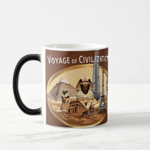 Voyage aux civilisations Mug