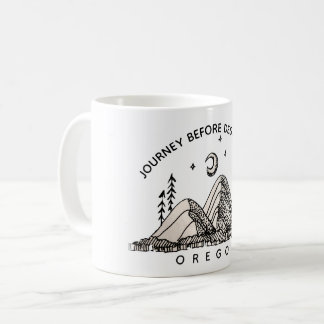 Voyage avant tasse de destination