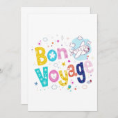 ***VOYAGE BON*** INVITATION À LA FÊTE (Devant / Derrière)