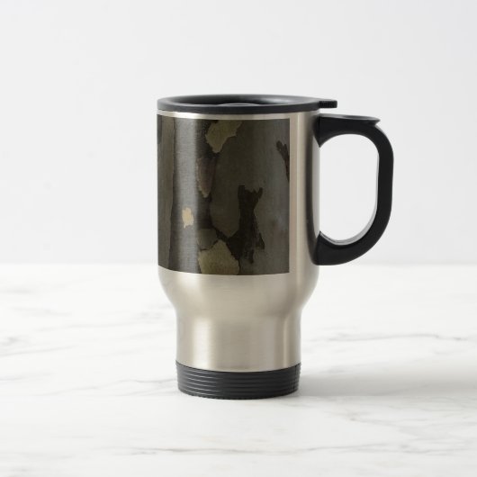 Voyage Camouflage de la nature - Mug Sycamore Bark (Droit)