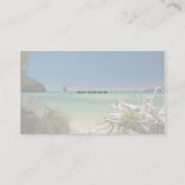 Voyage - Carte de visite de la mer du Sud (Dos)