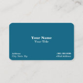 Voyage / Carte de visite de vacances (Dos)