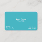 Voyage / Carte de visite de vacances (Dos)