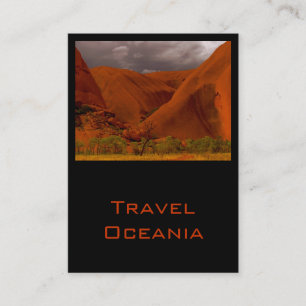 Voyage carte de visite Océanie
