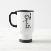 Voyage Chiffre docteur Mug de bâton (Gauche)
