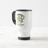 Voyage Conception de l'Humour de la Mug de café rétro (Devant gauche)