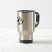 Voyage Conception de Travel Mug CoffeeBeanQueen (Devant droit)