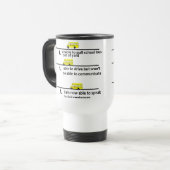 Voyage Conducteurs de bus scolaires Travel Mug (Devant gauche)