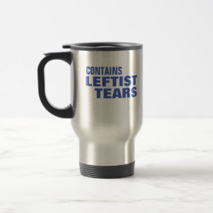 Voyage Contient de la Mug de larmes de gauche