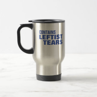 Voyage Contient de la Mug de larmes de gauche