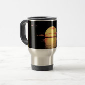 Voyage Coucher de soleil vintage - Mug (Devant gauche)