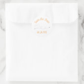 Voyage d'avion - Enregistrer les stickers Date (Sac)