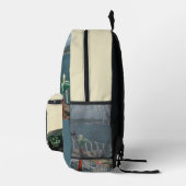 Voyage de croisière sur le sac à dos imprimé (Droite)