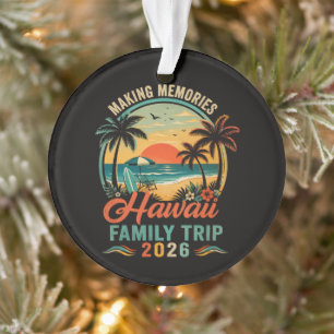 Voyage de famille à Hawaï Coucher de soleil tropic