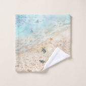 Voyage de la tortue de mer (Gant de toilette)