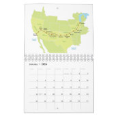 Voyage de l'itinéraire 66 de calendrier (Jan 2026)