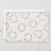 Voyage de Miss à Mme Bridal Shower invitation (Dos)