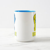 VOYAGE DE POINTE D'Ukraine : Mug café à deux tons (Centre)