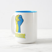 VOYAGE DE POINTE D'Ukraine : Mug café à deux tons (Devant gauche)