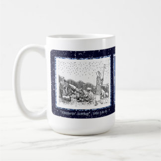 "Voyage des bergers", la Mug de la carte de Noël
