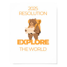 Voyage devis Explorer le monde Poster