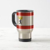 Voyage Drapeau de Berlin Travel Mug (Devant gauche)