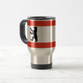 Voyage Drapeau de Berlin Travel Mug (Devant gauche)