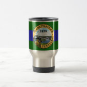 Voyage Drapeau de Chattanooga, Tennessee Travel Mug (Centre)