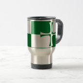 Voyage Drapeau de Kirkcudbrightshire Travel Mug (Devant droit)