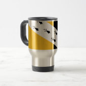 Voyage Drapeau de Norfolk Travel Mug (Devant gauche)