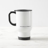 Voyage Drôle Pense Dehors De La Boîte Business Mug (Gauche)
