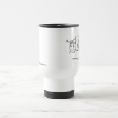 Voyage Drôle Pense Dehors De La Boîte Business Mug (Centre)