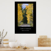 Voyage d'une affiche démotivante de mille milles (Cuisine)