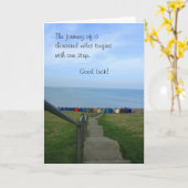 Voyage d'une bonne carte de chance Mille Miles (Fleur jaune)