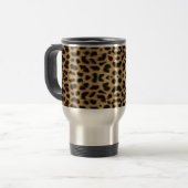 Voyage Empreinte de léopard Travel Mug (Devant gauche)