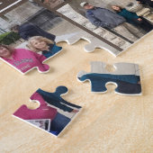 Voyage en famille Photo Collage Puzzle (Côté)
